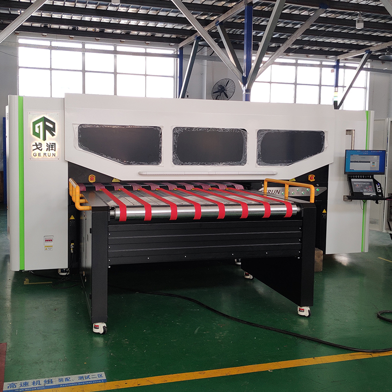 GR1824 One Pass Corrugated Digital Printing Machine Intelligent CMYK Inkjet