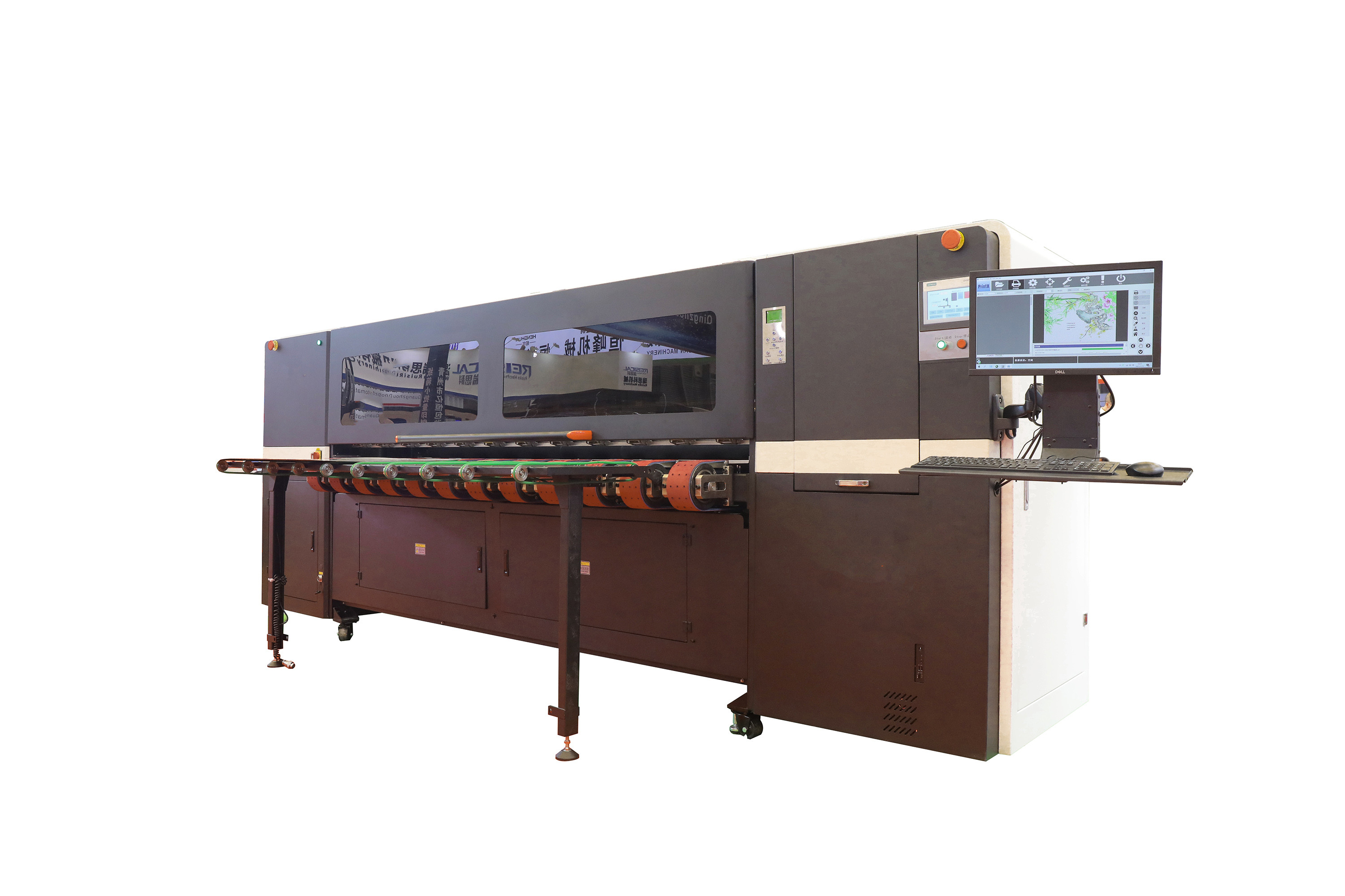 Industrial Corrugated Digital Printer Digital Inkjet Printing Machine Flexible