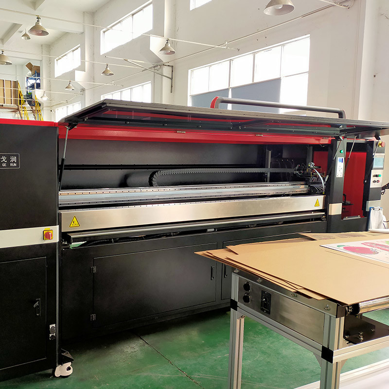 Inline Digital Box Printing Press Industrial Inkjet Printing Machines