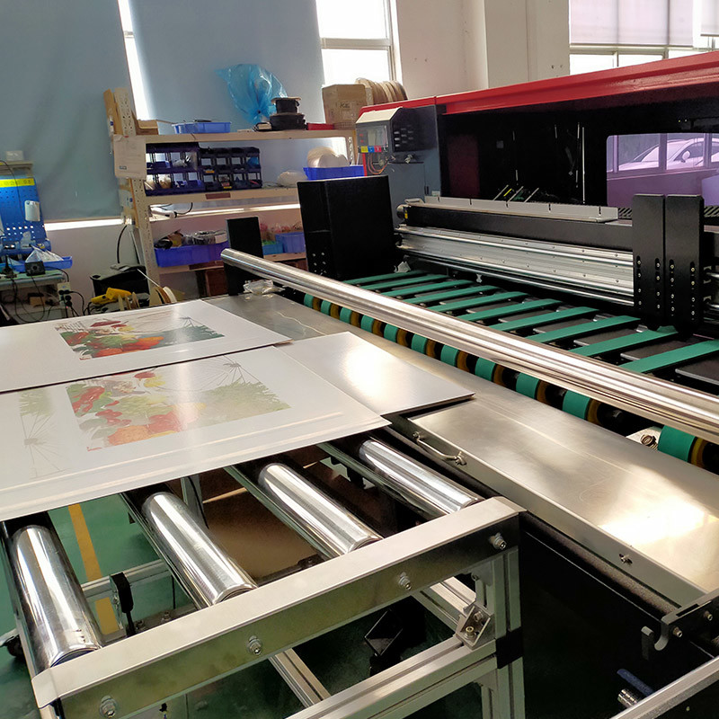 Cardboard Digital Corrugated Printer Box Plateless Printing