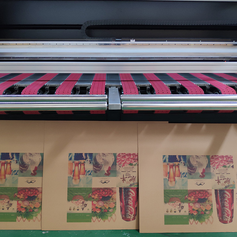 Cardboard Corrugated Box Inkjet Printer Inkjet Corrugated Printer 2500mm Feeding