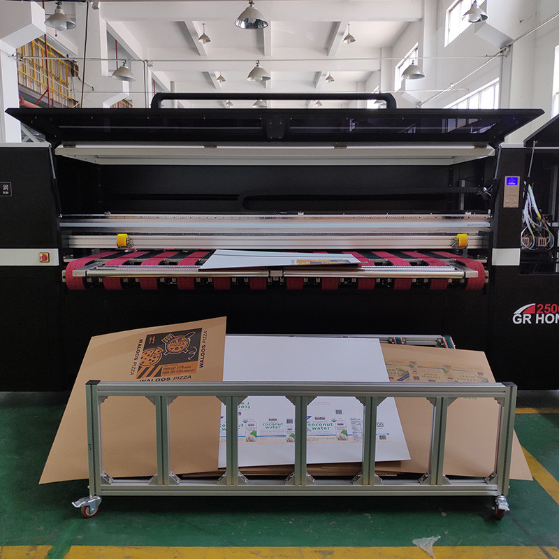 One Multi Pass Digital Printing Process Corrugated Printer