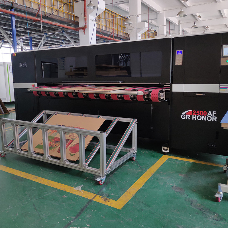 Powerful Corrugated Digital Printing Machine Eco Friendly 1000m2/H