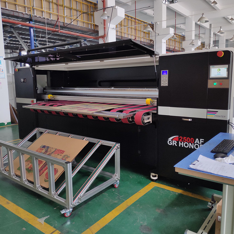 Carton Box Corrugated Digital Printing Machine Short Run Inkjet