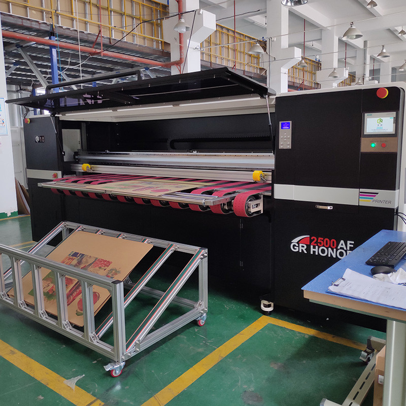 Commercial Corrugated Digital Printing Machine For Packaging Plateless Inkjet