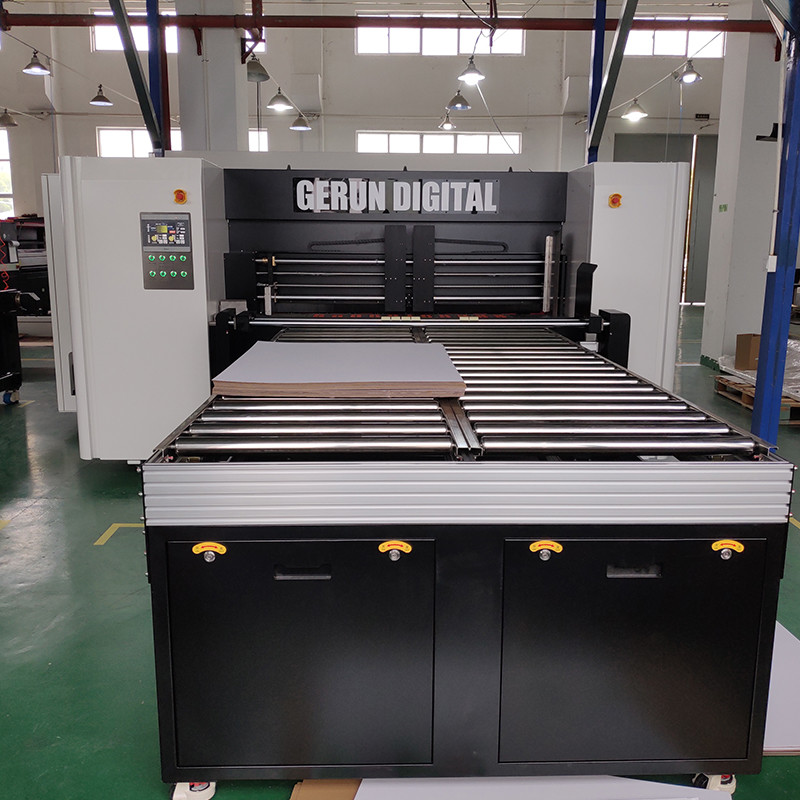 production Corrugated Digital Printing Machine Digital Inkjet Printer Press