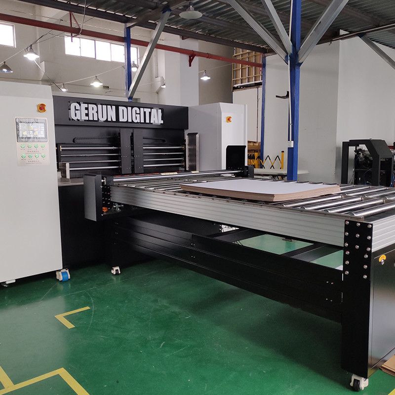 Digital Single Pass Corrugated Printer Printing Inkjet