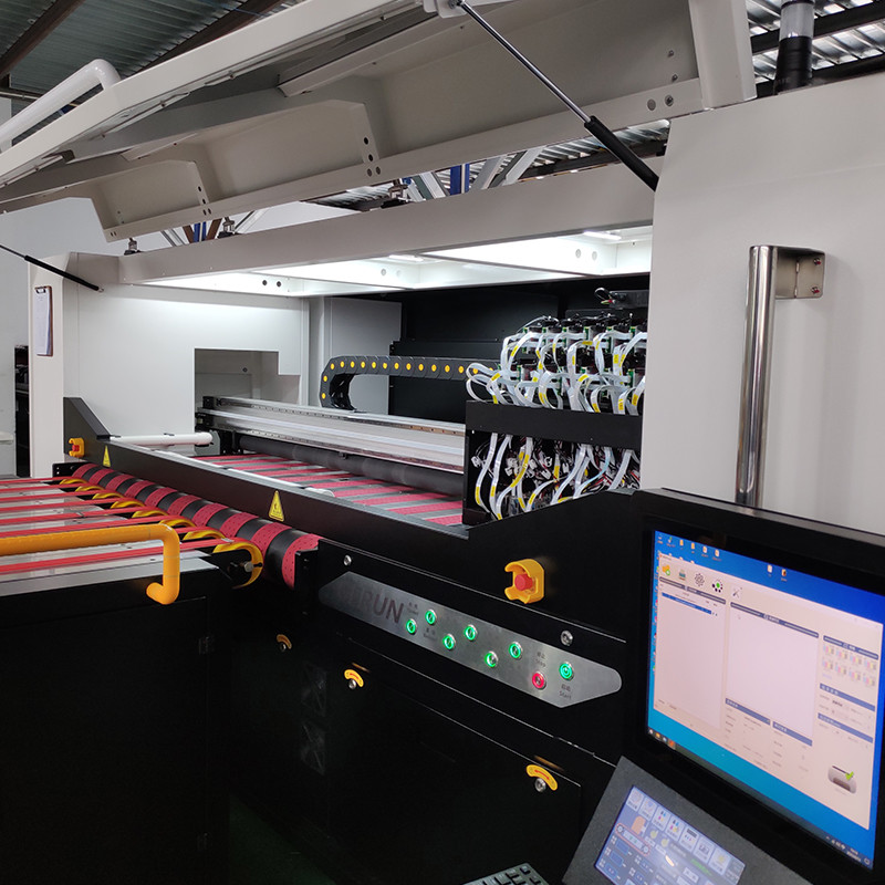 Ink Jet Corrugated Digital Printing Machine Carton Box High Accuracy