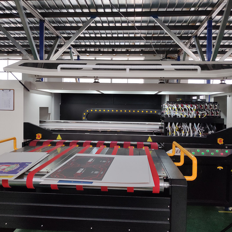 Inkjet Single Pass Corrugated Printer Single Pass Printing Machine 800mm